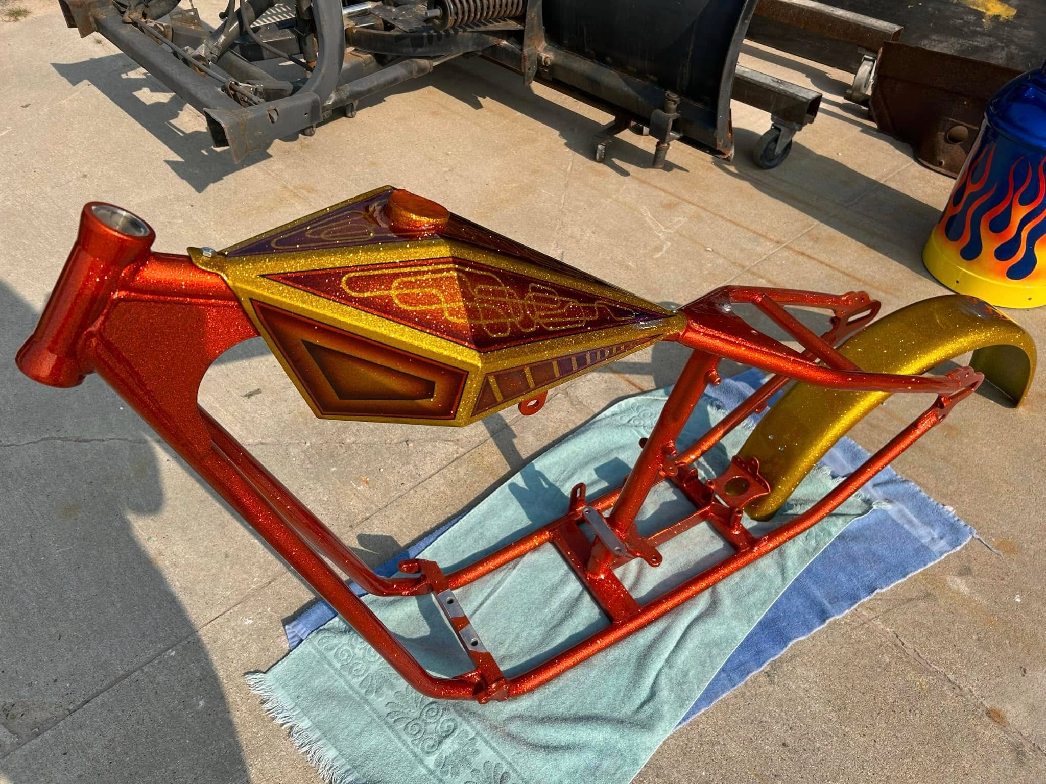 Custom paint work by Classics Plus Ltd