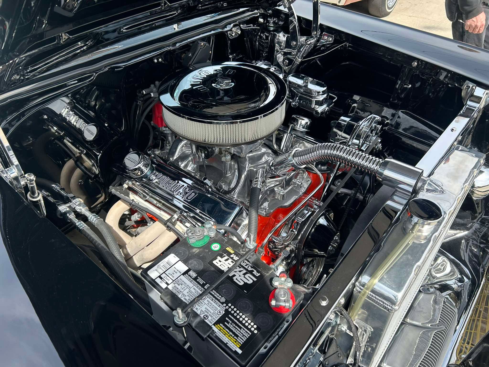 Engine detail - 1957 Chevrolet Nomad