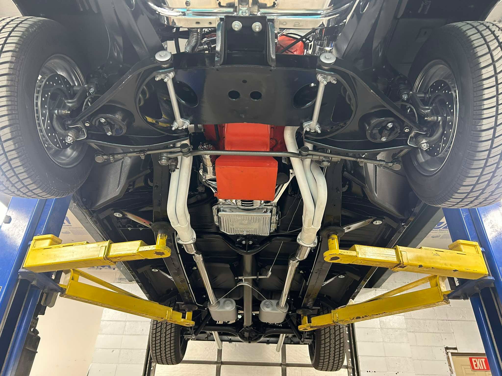 Underside detail - 1957 Chevrolet Nomad